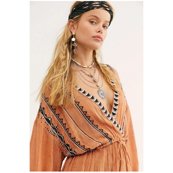 Free People Saffron Embroidered Tunic - Picture 9 of 16